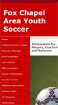 Mobile Screenshot of foxsoccer.org